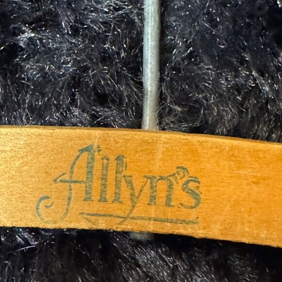 Vintage Allyns Wooden Hanger  As If By Magic - Picture 5 of 6